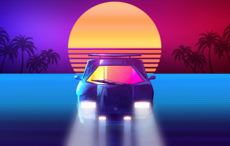 Wallpaper Sunset The Sun Auto Music Machine Star Style
