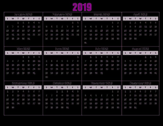 Calendar Wallpaper On