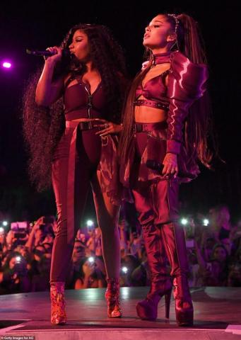 Ariana Grande Closes Out Coachella With Sultry Performance
