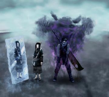 Zabuza And Haku In The Mist By Shibuz4