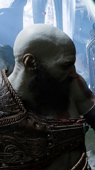 God Of War Ragnarok Kratos Ps5 4k Phone iPhone Wallpaper 7261b