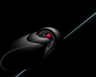 Red Light In Black Machine With Background HD Wallpaper X