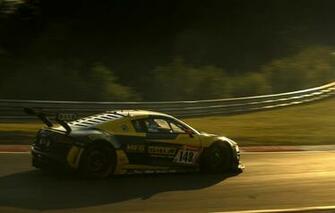 Wallpaper Audi Motorsport Racing Car Nurburgring