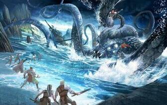 Kraken Computer Wallpaper Desktop Background