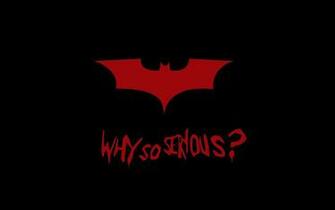 Why So Serious Joker Batman Cool Logo Wallpaper And