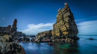 Ocean Rocks Wallpaper