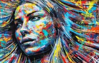 Wallpaper Girl Graffiti Street Art City Image For Desktop