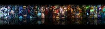 League Of Legends Dual Screen Wallpaper By Benn94