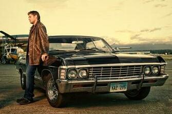 Supernatural Image Dean Winchester With Chevrolet Impala