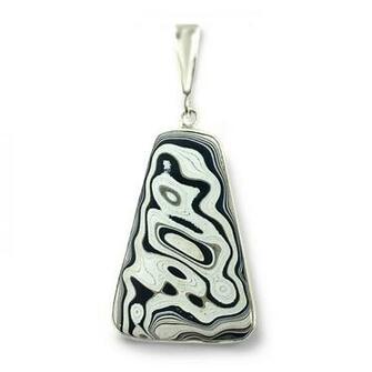 Fordite Large Pendant Speedster Detroit Institute Of Arts Museum