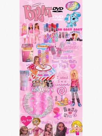 Y2k Aesthetic Collage Greeting Card By Cinlali