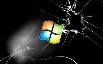 Broken Windows Wallpaper Black Remake