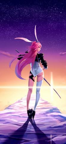 Valkyrja Anime Girl Warrior Hot Honkai Impact