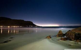 Beach At Night 4k HD Desktop Wallpaper For Ultra Tv