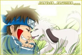 Naruto And Bleach Anime Wallpaper Akamaru Kiba