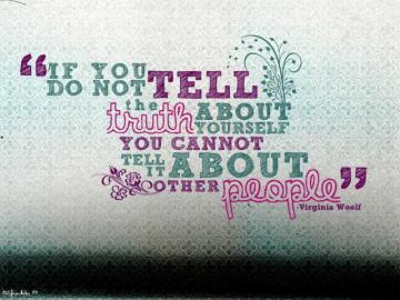 Woolf Tell The Truth Wallpaper By 823freckles