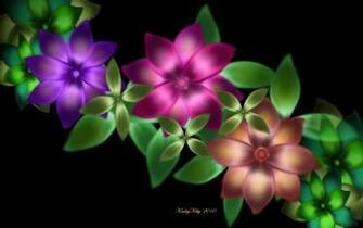 Exotic Flowers Wallpaper