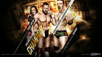 Sheamus Vs Daniel Bryan C With Aj Wrestlemania Wwe Wallpaper