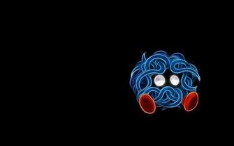Exeggcute Minimalism Black Background Wallpaper Anime