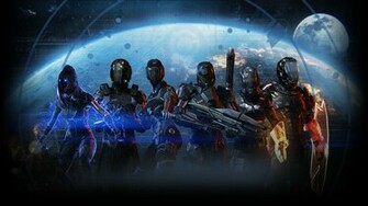 Mass Effect Computer Wallpaper Desktop Background Id