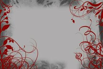 Grey Wallpaper Red