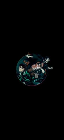 Anime Wallpaper Amoled Demon Slayer