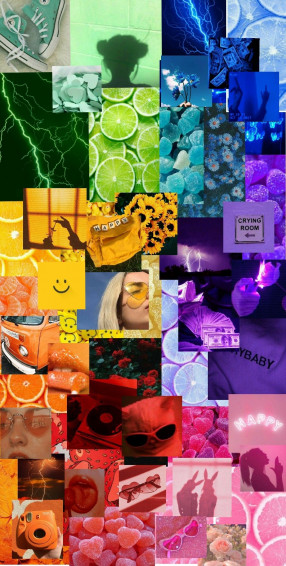 Wallpaper Aesthetic Colorful