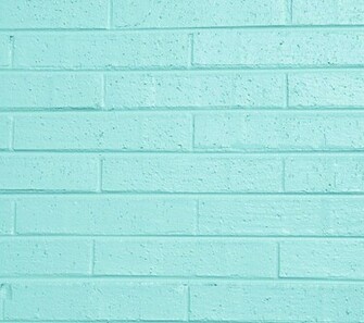 Aqua Colored Painted Brick Wall Background Image Wallpaper Or Texture