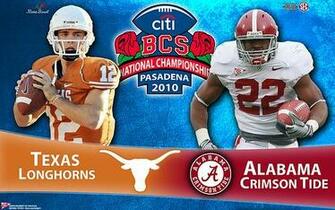 Bcs Championship Wallpaper Texas Alabama
