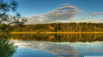 Holland Lake Lebanon Hills Park Eagan Minnesota Us Wallpaper