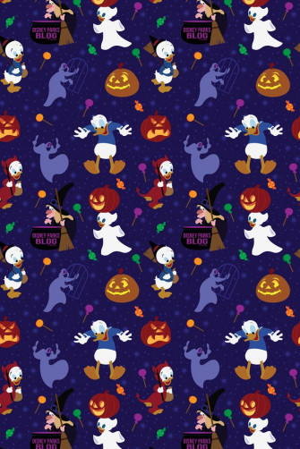 Donald Duck Halloween Wallpaper iPhone Android