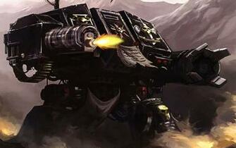 Warhammer 40k Space Marines Dreadnought Wallpaper