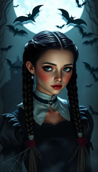 Wednesday Addams HD Wallpaper