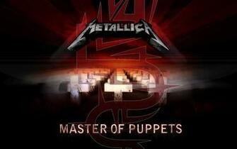 master of puppets 3d album cover