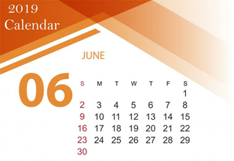 June Calendar Printable Template With Holidays