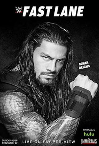 Wwe Fast Lane Poster Photo