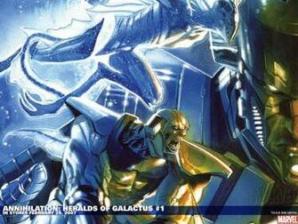 Annihilation Heralds Of Galactus Marvel Comics Wallpaper