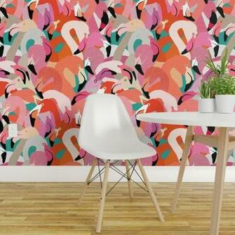 Bay Isle Home Gamble Tropical Wallpaper Panel Wayfair