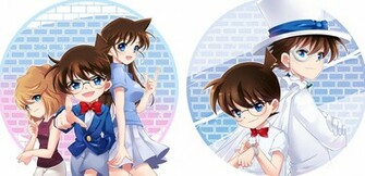 Magic Kaito Edogawa Conan Haibara Ai Kaitou Kid Wallpaper Background