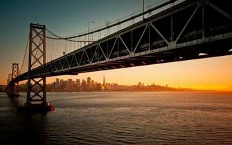 Bridge Sunset Wallpaper HD Di