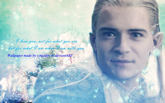 Legolas Wallpaper By Cynjader