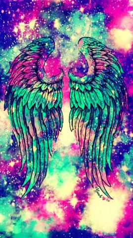 Galaxy Wings Wallpaper Androidwallpaper iPhonewallpaper