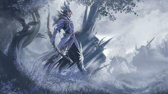 Guild Wars Fantasy Art Ranger Weapons Archer Bow Warriors Wallpaper