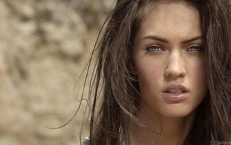 Seductive Megan Fox Wallpaper Open Walls