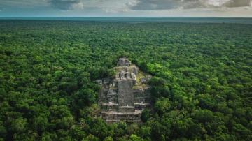 The Ruins Of A Mayan Superpower By Microsoft Wallpaper