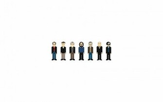Burton Stanley Kubrick Alfred Hitchcock Steven Spielb Art HD Wallpaper