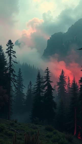 Twin Peaks Phone Wallpaper