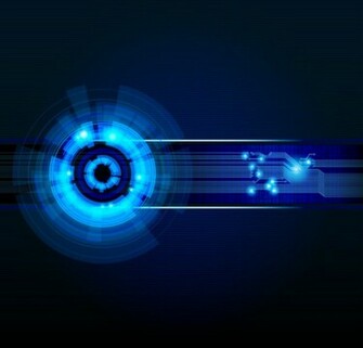 Abstract Futuristic Background Vector