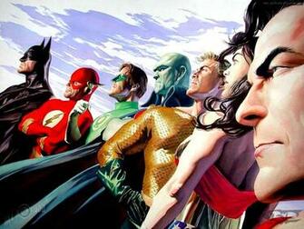 Dc Comics All Super Heroes HD Wallpaper In