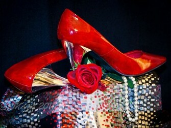 Red High Heels Wallpaper